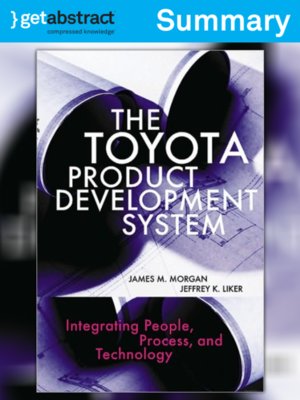 cover image of The Toyota Product Development System (Summary)